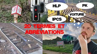 20 Termes et abréviations ferroviaire partie 1 [upl. by Anwahsad366]