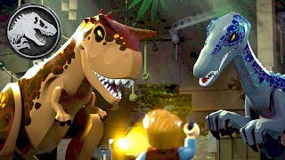 Mittendrin feststecken DinoRauferei  LEGO JURASSIC WORLD DIE LEGENDE DER INSEL NUBLAR [upl. by Llenrrad]