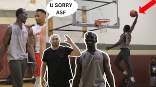 HE GOT DUNKED ON YOU DONT EVER POST MY CLIPS 5V5 BASKETBALL THIS HAPPENED FT marthreenez [upl. by Otreblada]