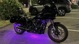 ES WERDE LICHT Unterbodenbeleuchtung für meine Harley Davidson [upl. by Jaqitsch]