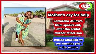 Lamarana Jallows mother Aunty Sallys first reaction after the brutal murder of her son very sad [upl. by Elwina]