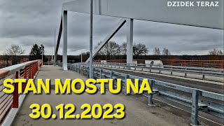 II ETAP PRZEKOPU MIERZEI WIŚLANEJ  SPRAWDZAM POSTĘPY NA MOŚCIE W NOWAKOWIE 30122023 [upl. by Aydiv770]