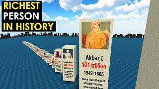 Comparison Richest PERSON in History [upl. by Gautea]