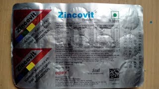 zincovit tablet review in hindi uses benefits Side effects doses [upl. by Orelee]