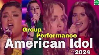 American Idol 2024 Duet  Abi Julia McKenna Kaibrienne quotWide Awakequot a Song by Katy Perry [upl. by Anialahs80]