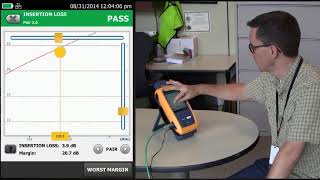 DSX 5000 CableAnalyzer The 4 dB rule By Fluke Networks [upl. by Sekyere]