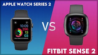 Apple Watch Series 2 vs Fitbit Sense 2 Comparison [upl. by Loeb]