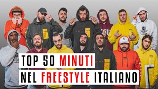 TOP 50 MINUTI nel FREESTYLE Italiano 🇮🇹 🎤 [upl. by Anatnahs]