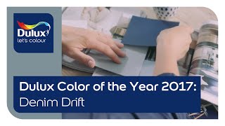 Dulux  Color of the Year 2017 Denim Drift [upl. by Samson]