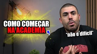 Como começar na academia [upl. by Keyser650]