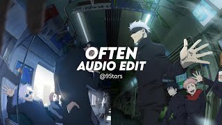 often  the weeknd edit audio [upl. by Isnam]