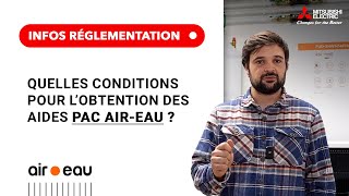 Quelles conditions pour bénéficier des aides pour mon projet de pompe à chaleur air eau en 2024 [upl. by Flory]