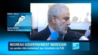 Nouveau gouvernement marocain Les postes clés reviennent aux islamistes du PJD [upl. by Nywroc]