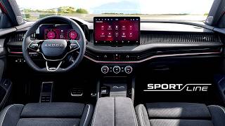 2025 Skoda Superb Sportline  First Look Interior  Changes  Remote Parking [upl. by Zelten]