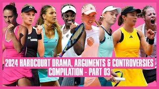 Tennis Hard Court Drama 2024  Part 03  Why Not Warning for the Tournament  Dirty Towels [upl. by Hildie]