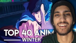 Top 40 Winter Anime Openings 2024  REACTION [upl. by Millian]