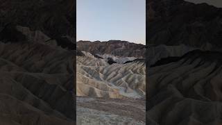 Zabriskie Point in Death Valley looks like moon land shorts zabriskiepoint deathvalley [upl. by Eniamrehs]