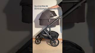 Uppababy Vista V3 Attaching  Removing the Bassinet [upl. by Tibbetts]