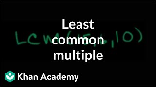 Least common multiple exercise 3 numbers  Factors and multiples  PreAlgebra  Khan Academy [upl. by Rhyner506]