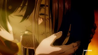 Mikasa Kisses Eren for the last time  4K 60FPS HDR [upl. by Neoma213]