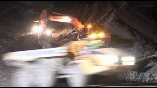 Nightworks at the Enlarged Cotter Dam site ACT [upl. by Keiko]