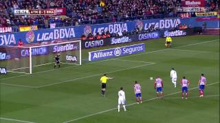 Copa Del Rey 11 02 2014 Atletico Madrid vs Real Madrid  HD  Full Match  1ST  English Commentary [upl. by Orlina]