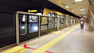 Istanbul Driverless Metro Ride from Bulgurlu to Altunizade M5 Line [upl. by Ennaehr342]