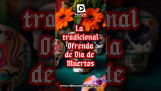 Ofrenda de Día de Muertos Significado y Elementos Esenciales ✨¡Descubrelos [upl. by Nilcaj]