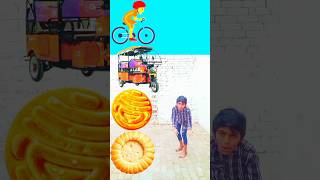 vfxshorts Spining Biscuits Bicycle Toto Scooter Altoviralvideo [upl. by Annuhsal699]