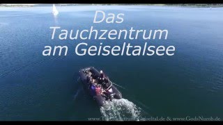 Das Tauchzentrum Geiseltal am Geiseltalsee in Stöbnitz UHD  4K [upl. by Nitniuq]