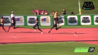 SA Champs 2016  Men u18 200m [upl. by Gnagflow]