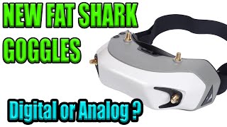 NEW FAT SHARK DOMINATOR GOGGLES ANNOUNCED  1080P LOW LATENCY  BUT DIGITAL OR ANALOG [upl. by Rigdon805]