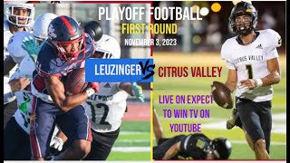 Leuzinger vs Citrus Valley [upl. by Kester]