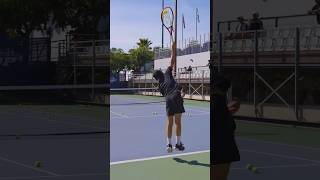 How to improve the success rate of your serve 🙌 tennis tennistips tennisserve [upl. by Arissa639]