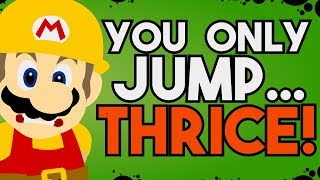 How to Build an “Only Three Jumps” Level in Super Mario Maker 2 [upl. by Narda]