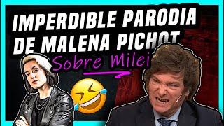 Malena Pichot se rie de Milei [upl. by Lutim]