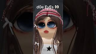 doe eyes vs siren eyes roblox shorts melaniemartinez [upl. by Stralka683]