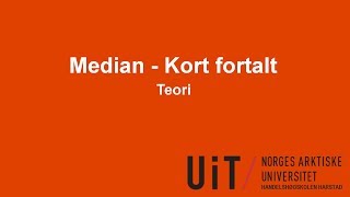 Median  Kort fortalt [upl. by Nyrad507]