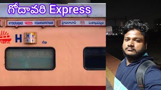 Godavari ExpressIRCTC Food Review Train JourneyTelugu Train Video [upl. by Yromas]