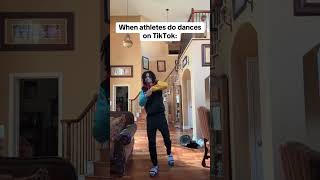 When athletes do dances on TikTok Song Michael Prince Finesse ft Koncept P [upl. by Siegel470]