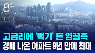 고금리에 백기 든 영끌족…경매 나온 아파트 9년 만에 최대  SBS 8뉴스 [upl. by Atinaujnas]