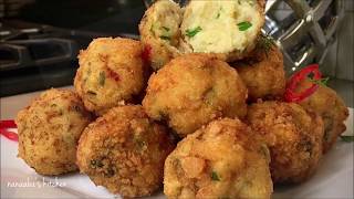 How to make the best Fish Meatballs Recipe I How to cook Nanaabas Homemade Sea food meatballs [upl. by Allemac561]