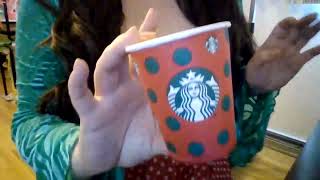 ☕ Starbucks Cup Collection starbucks starbuckscoffee starbucksholidaydrinks cupcollection drink [upl. by Notsud]