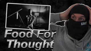 Clavish  Food For Thought Official Video REACTION [upl. by Arised]