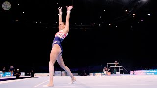 GeorgiaMae Fenton GBR  FX  Podium Training  2023 World Championships Antwerp [upl. by Fuchs]