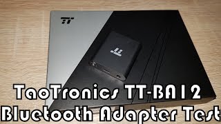 TaoTronics Bluetooth Adapter TTBA12 Test Alte Geräte Bluetooth fähig machen [upl. by Einhapets947]