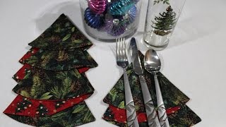 How to make Holiday Napkins [upl. by Suciram]