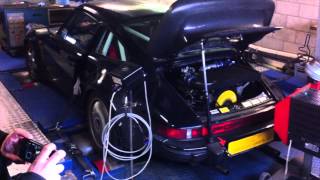 Porsche 911 Supercharged and KMS MD35 ecu [upl. by Scuram]