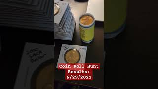 Coin Roll hunting result 6292023 [upl. by Nnairrehs]