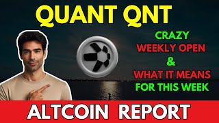 QUANT CRAZY WEEKLY OPEN amp What it Means for PRICE this Week  Qnt Price Prediction [upl. by Niamart]